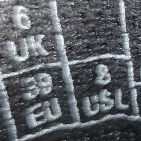 Dr Martens Luana Womens Size US 8 Black Leather Lace Up 7-Eye Combat Boot Shoes - Picture 11 of 11